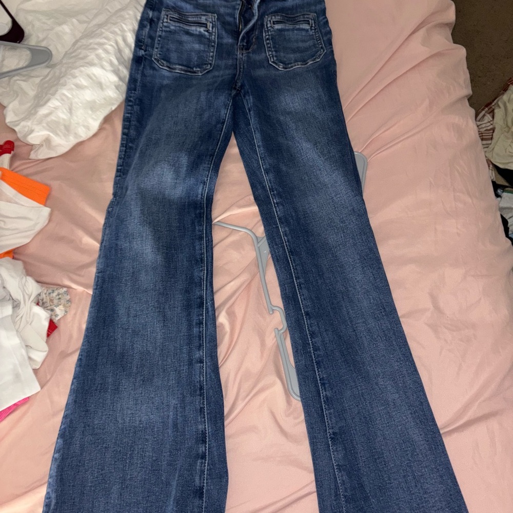 American Eagle Outfitters Blue Boot Cut Jeans